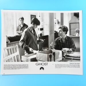 GHOST Movie VTG 90s Original Press Photo Patrick Swayze Tony Goldwyn Demi Moore